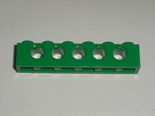 Lego technic green brick 1x6 - lego,