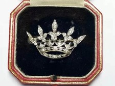 Spilla vintage 2 ct rotonda