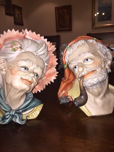Coppia capodimonte tiziano - capodimonte,