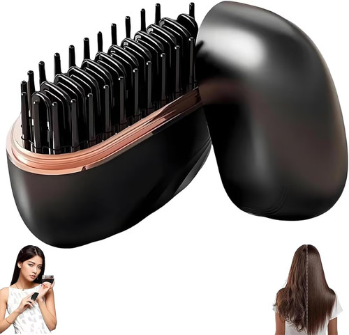 Mini piastra per capelli senza