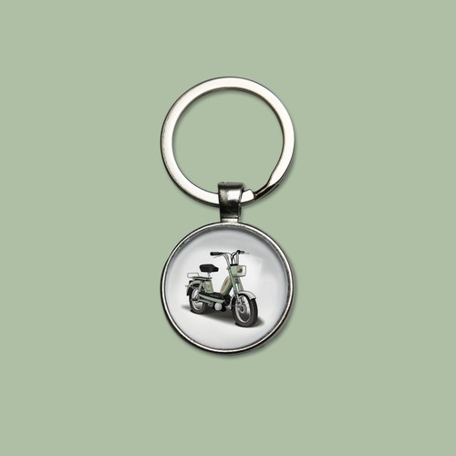 Porte clés mobylette peugeot - mobylette,