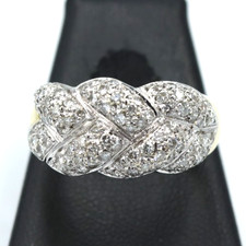 Anello vintage a fascia con