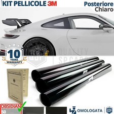 Pellicola Oscurante Vetri 3M per Maserati MC20 Omologata OBSIDIAN 50 CHIARO Post