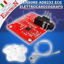 AD8232 Heart Rate ECG Monitor Sensore Elettrocardiografo KIT per Arduino PIC
