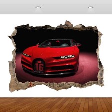 Adesivo murale 3d super sport