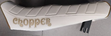 Sella bianca scritta CHOPPER
