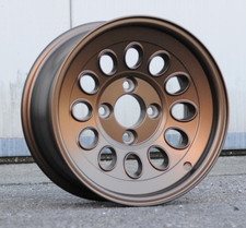 4x CERCHI - WHEELS - ROUES - FELGEN - JANTES - RIMS GTAm 13'' colore BRONZO