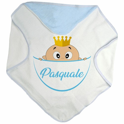 Accappatoio triangolo neonato