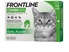 FRONTLINE COMBO ANTIPARASSITARIO PER GATTI CONFEZIONE DA 6 PIPETTE SCAD.04/2027