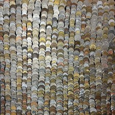 1,200 Different Foreign World Coins. Huge Foreign Coin Collection!