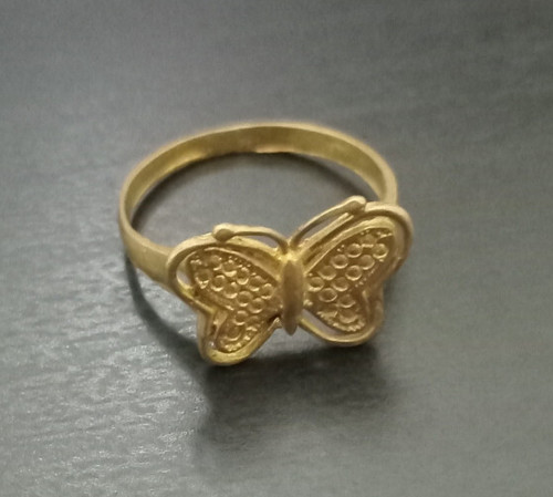 Antico anello bronzo - anello,