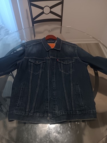 Giacca camionista levi blu - levi,