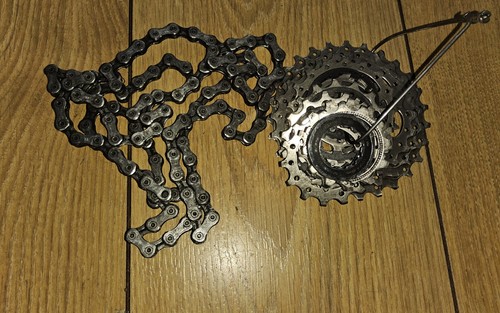 Cassetta catena shimano 105 - cassetta, e
