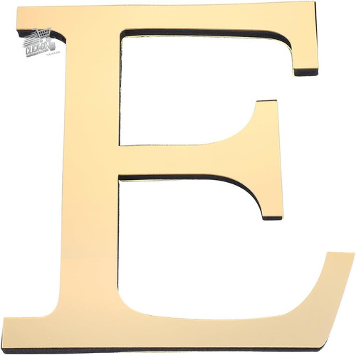 Lettera oro adesivo - oro, muro
