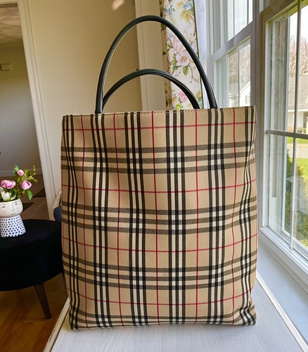 Borsa burberry nova quadri - borsa,