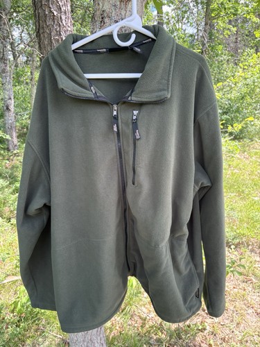 Giacca pile verde - , vintage
