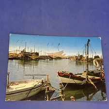 PORTO GARIBALDI LIDO DEGLI ESTENSI CAPANNI DA PESCA - A COLORI - CARTOLINA