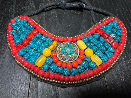 Collana tibetana fatta mano - tibetana,