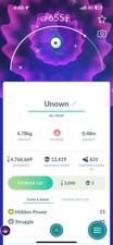 Pokemon Shiny Unown Z Go