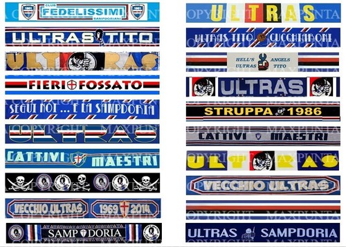 Subbuteo adesivi sampdoria - subbuteo,