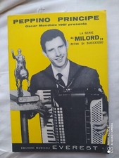 PEPPINO PRINCIPE - ALBUM 6 SPARTITI - 1962 - EDIZIONI MUSICALI EVEREST - NAPOLI