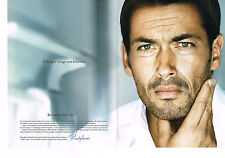 PUBLICITE ADVERTISING 094  2008  RESTYLANE   cosmétiques homme  (2p)