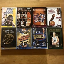 Lotto 8 DVD I LOVE NBA - ITA - ENG - Basket Basketball O’neal Larry Bird Vintage