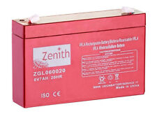 BATTERIA AGM SCARICA LENTA 6V 7AH 151X34X94 NAUTICA CAMPER ALLARME ZGL060020