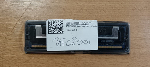 Barrette mémoire ram 4gb - barrette,