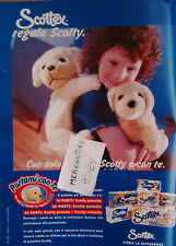 SCOTTEX PUPAZZO SCOTTY 1997 PUBBLICITÀ ADVERTISING WERBUNG ITALIAN CLIPPING