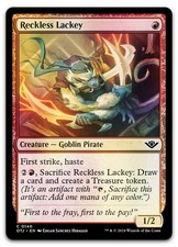 Reckless Lackey #140 (Foil)