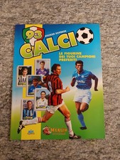 Album Figurine Calciatori MERLIN 93 COMPLETO originale
