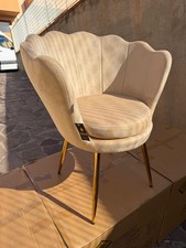 poltrona conchiglia Beige Kaki