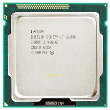  Core i7-2600K 3,4 GHz