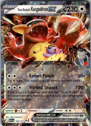 Team rocket kangaskhan ex - team, rocket's