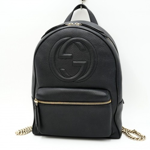 Zaino gucci soho pelle nero - gucci,
