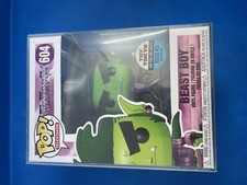 FUNKO POP BEAST BOY 604 - TEEN TITANS GO! TELEVISION ORIGINAL VINYL +PROTECTOR
