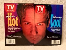 X-Files TV Guide Set of 2 -