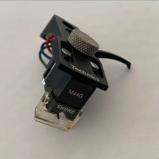 SHURE N44G Stilo di ricambio per giradischi cartuccia M44G + guscio testa Technics