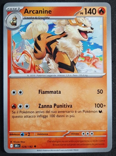 Arcanine dri 028 182 - arcanine,