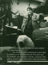 Publicité ancienne voiture CX