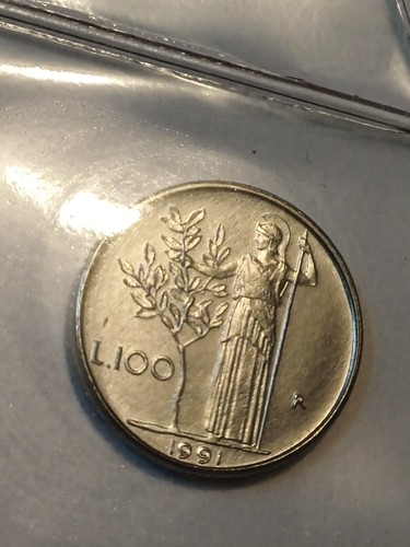 100 lire fdc - 100, serie