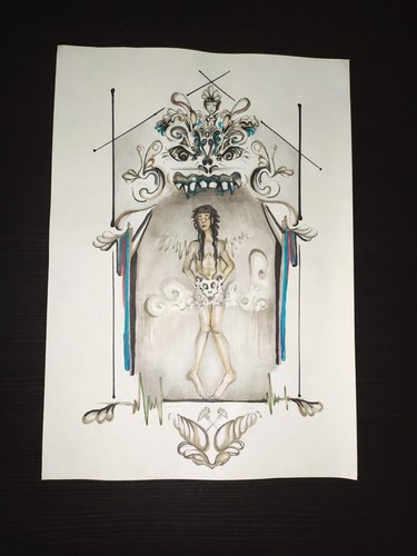 Disegno originale ritratto - disegno, originale,