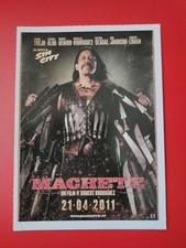 MACHETE - CARTOLINA CIAK MINI LOCANDINA 2010 POSTER MANIFESTO COLLEZIONE