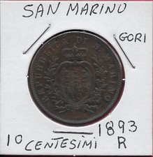 San marino centesimi 1893r - san,