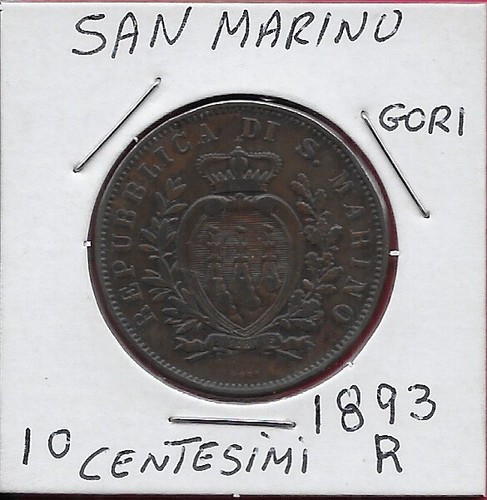 San marino centesimi 1893r - san,