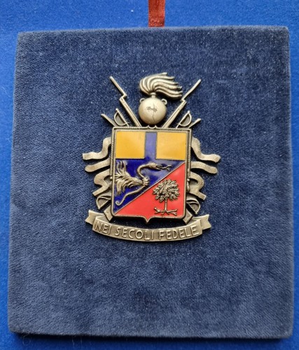 Crest targa smalti 1970 arma - smalti,