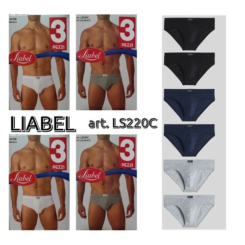Slip uomo liabel - 3-6-12,