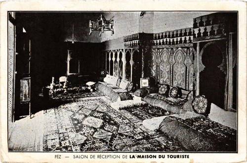 Cpa morocco fez - fez, de