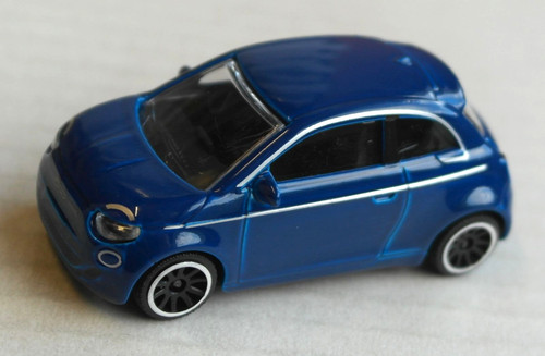 Majorette fiat 500 - 500, blu